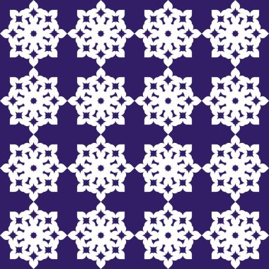 Indigo soyut desen çizgili beyaz zemin üzerine geometrik seamless modeli dokulu