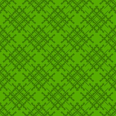 Kireç soyut desen çizgili yeşil zemin üzerine geometrik seamless modeli dokulu
