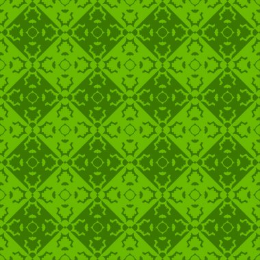 Kireç soyut desen çizgili yeşil zemin üzerine geometrik seamless modeli dokulu