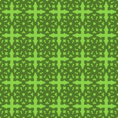 Kireç soyut desen çizgili yeşil zemin üzerine geometrik seamless modeli dokulu