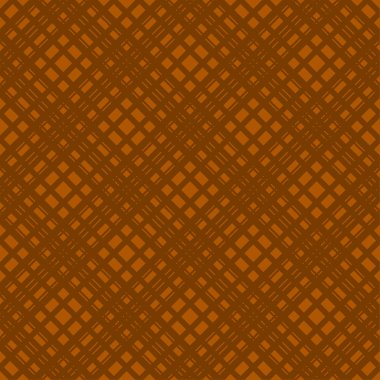 Turuncu soyut geometrik seamless modeli koyu turuncu zemin üzerine