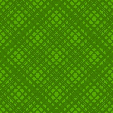 Kireç soyut desen çizgili yeşil zemin üzerine geometrik seamless modeli dokulu