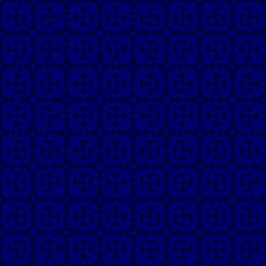 Donanma soyut geometrik seamless modeli koyu mavi zemin üzerine