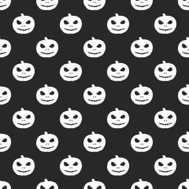 Cadılar Bayramı desen basit stil vektör çizim içinde sorunsuz