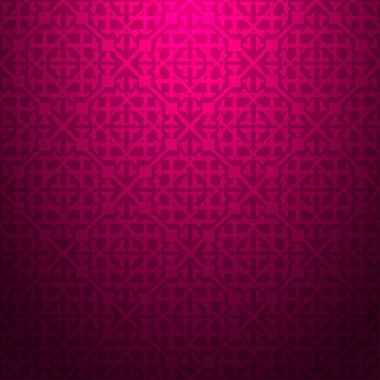 Karanlık degrade arka plan üzerinde kırmızı soyut desen