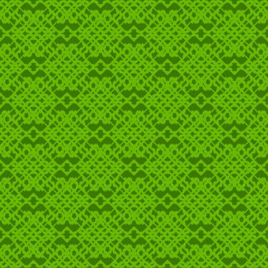 Kireç soyut desen çizgili yeşil zemin üzerine geometrik seamless modeli dokulu