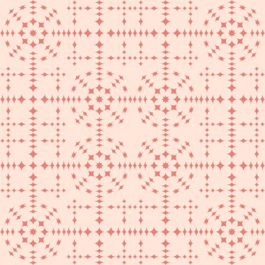 Pembe soyut geometrik Seamless Modeli
