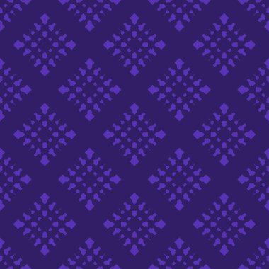 Indigo arka plan, şeritli geometrik seamless modeli dokulu