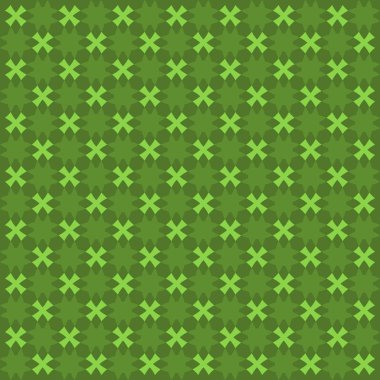 Kireç soyut desen çizgili yeşil zemin üzerine geometrik seamless modeli dokulu