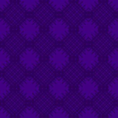 Indigo arka plan, şeritli geometrik seamless modeli dokulu