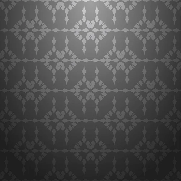 Gris Abstrait Rayé Motif Géométrique Texturé Avec Dégradé Fond Foncé — Image vectorielle