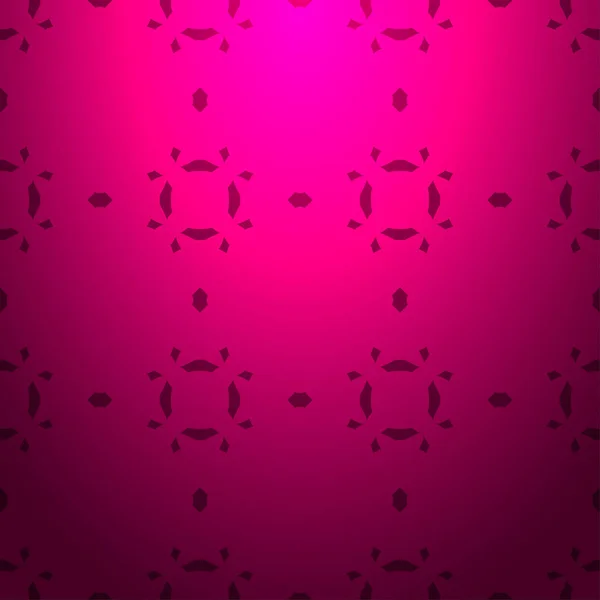 Magenta Abstract Patroon Een Donkere Achtergrond Met Kleurovergang — Stockvector