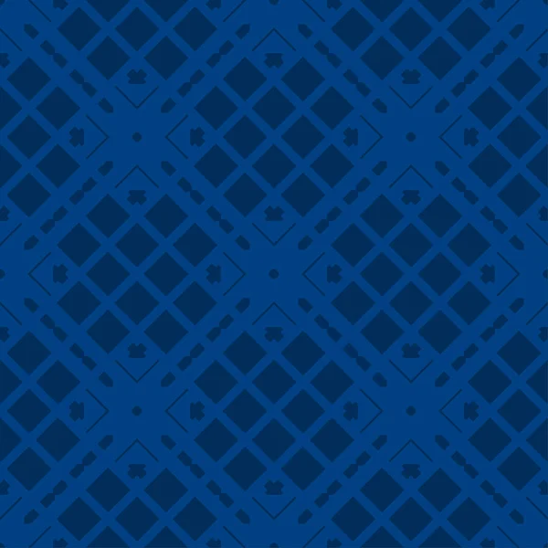Fundo Abstrato Azul Padrão Sem Emenda Geométrico Texturizado Listrado — Vetor de Stock