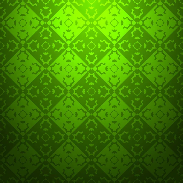 Известь Абстрактный Узор Зеленом Фоне Полосатый Текстурированный Геометрический Бесшовный Узор — стоковый вектор
