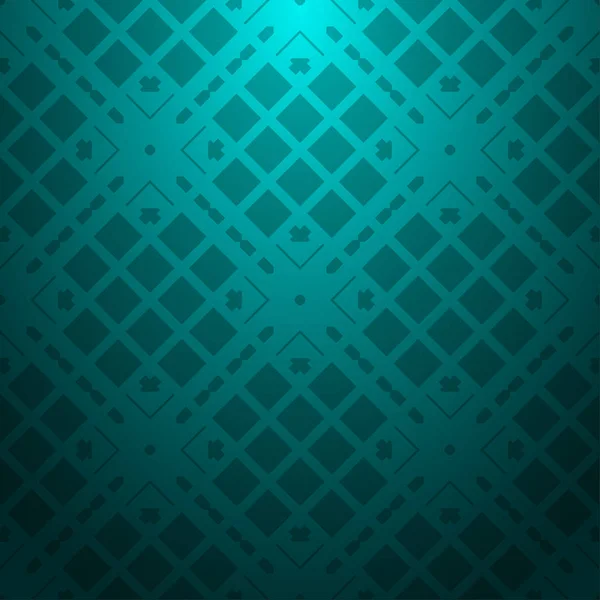 Fond Abstrait Cyan Motif Géométrique Sans Couture Rayé Texturé — Image vectorielle