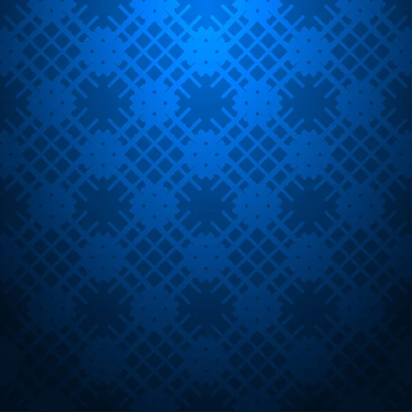 Bleu Fond Abstrait Rayé Motif Géométrique Sans Couture Texturé — Image vectorielle