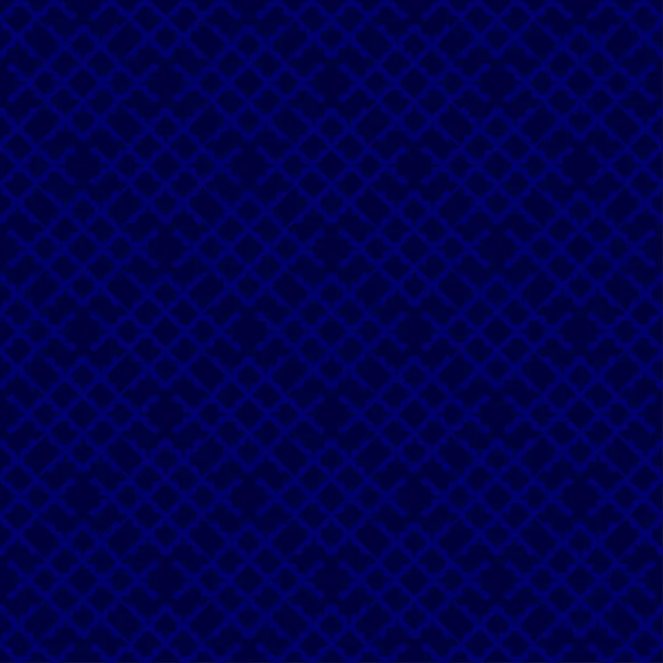 Patrón Sin Costura Geométrico Abstracto Marino Sobre Fondo Azul Oscuro — Vector de stock