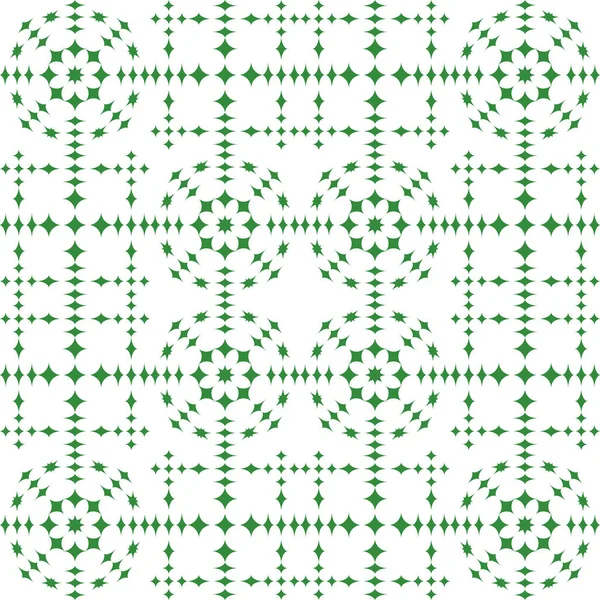 Geometriskt abstrakt mönster — Stock vektor