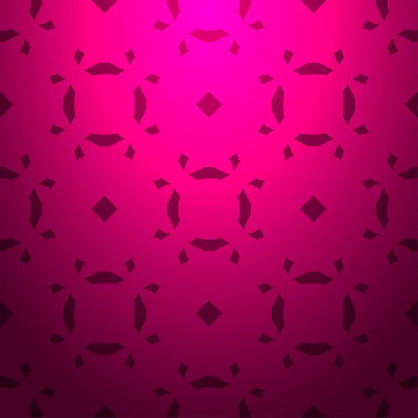 Magenta Abstract Patroon Een Donkere Achtergrond Met Kleurovergang — Stockvector