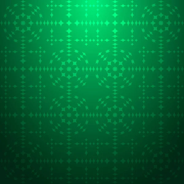 Patrón Geométrico Texturizado Abstracto Verde Sobre Fondo Degradado — Archivo Imágenes Vectoriales