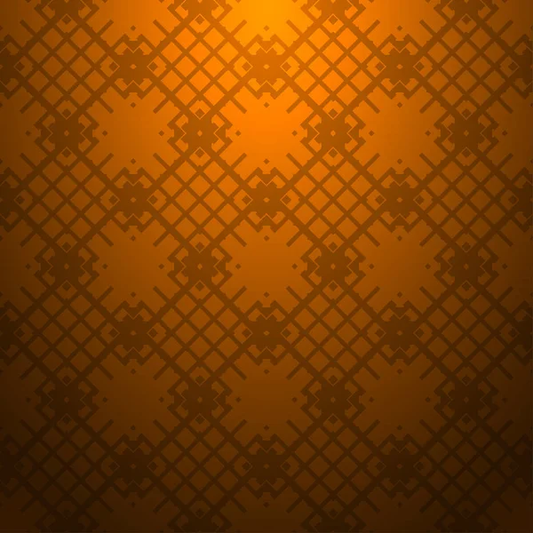 Fond Abstrait Orange Motif Géométrique Sans Couture Rayé Texturé — Image vectorielle