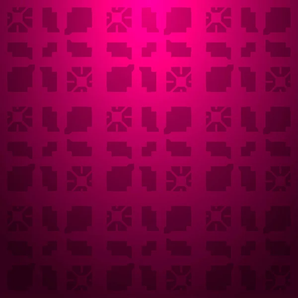 Magenta Motif Abstrait Sur Fond Dégradé Sombre — Image vectorielle