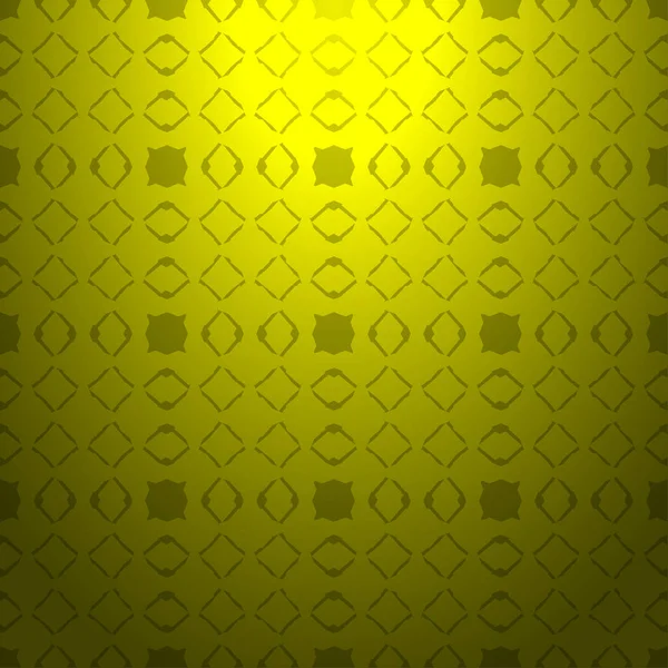 Gele Abstracte Achtergrond Met Kleurovergang Gestreepte Textuur Geometrische Naadloze Patroon — Stockvector