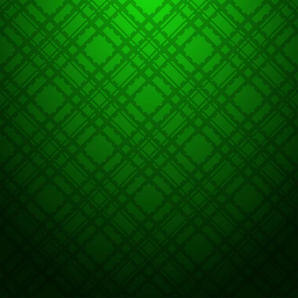 Fundo Abstrato Verde Padrão Sem Emenda Geométrico Texturizado Listrado — Vetor de Stock