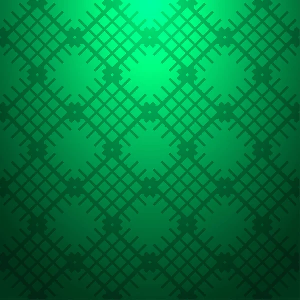 Fondo Abstracto Verde Patrón Sin Costuras Ilustración Vectorial — Archivo Imágenes Vectoriales