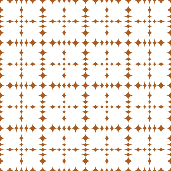 橙色抽象几何无缝的样式在白色背景 — 图库矢量图片