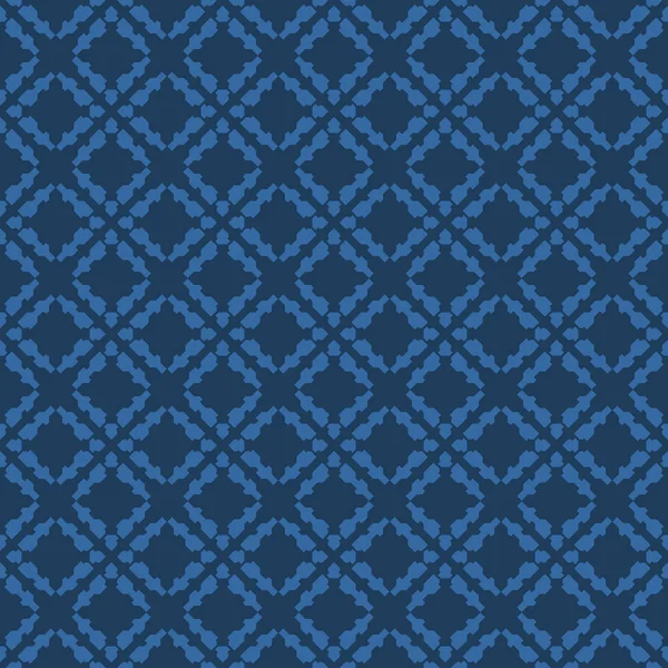 Bleu Fond Abstrait Rayé Motif Géométrique Sans Couture Texturé — Image vectorielle