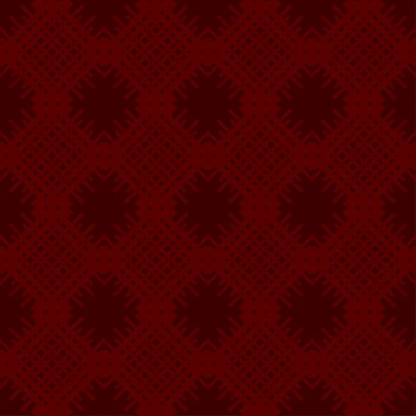 Modèle Sans Couture Vector Red Sur Fond Rouge Foncé Texture — Image vectorielle