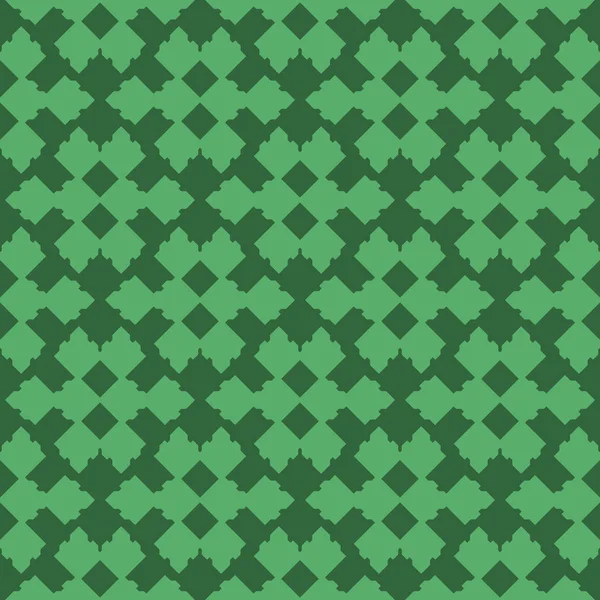 Fond Abstrait Vert Motif Géométrique Sans Couture Rayé Texturé — Image vectorielle