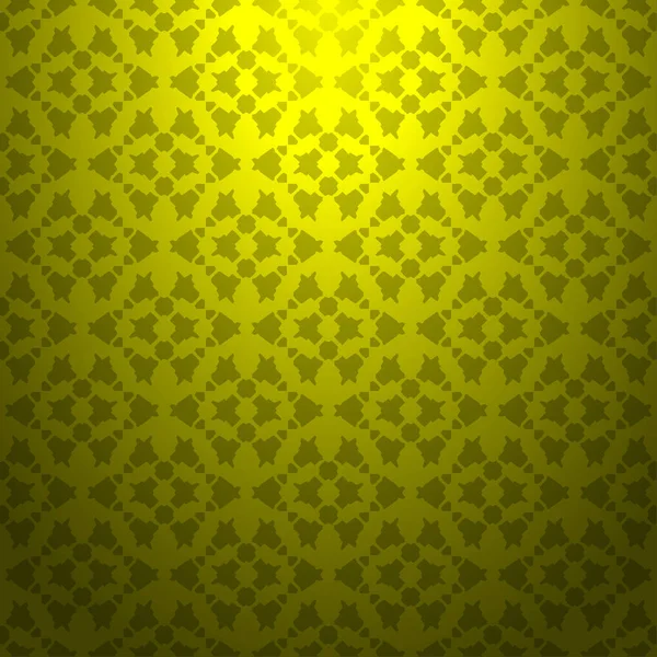 Gradiente Amarillo Fondo Abstracto Rayas Textura Geométrica Sin Costura Patrón — Archivo Imágenes Vectoriales