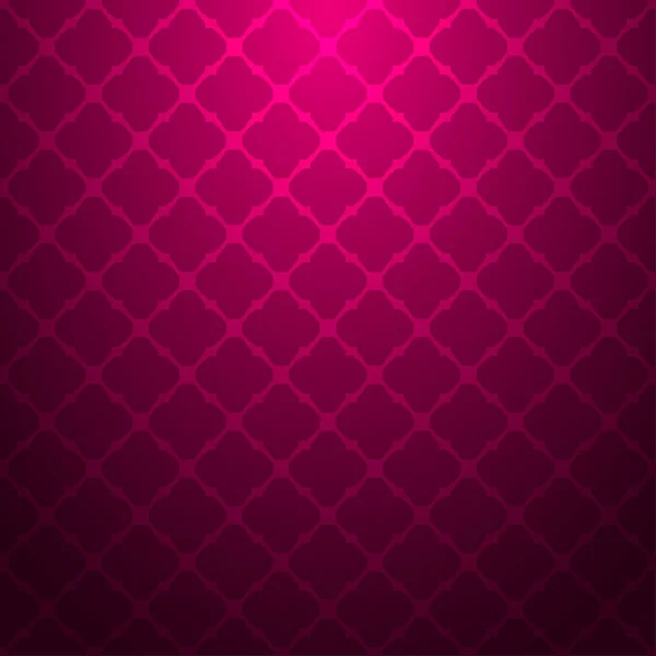 Magenta Motif Abstrait Sur Fond Dégradé Sombre — Image vectorielle