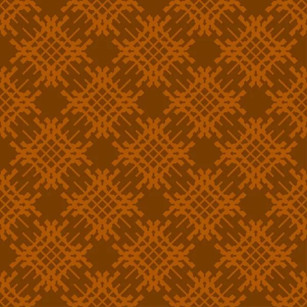 Turuncu soyut geometrik seamless modeli koyu turuncu zemin üzerine