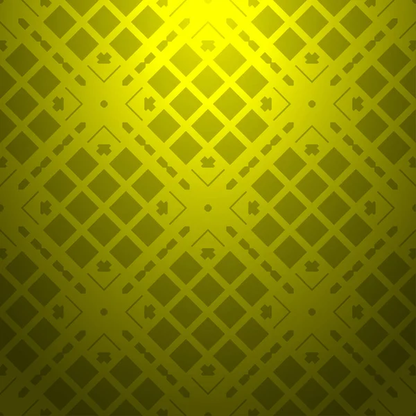 Fond Abstrait Jaune Motif Géométrique Sans Couture Rayé Texturé — Image vectorielle