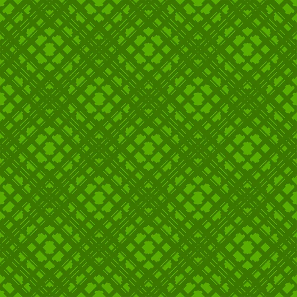 Patrón Abstracto Cal Sobre Fondo Verde Patrón Sin Costuras Geométrico — Archivo Imágenes Vectoriales