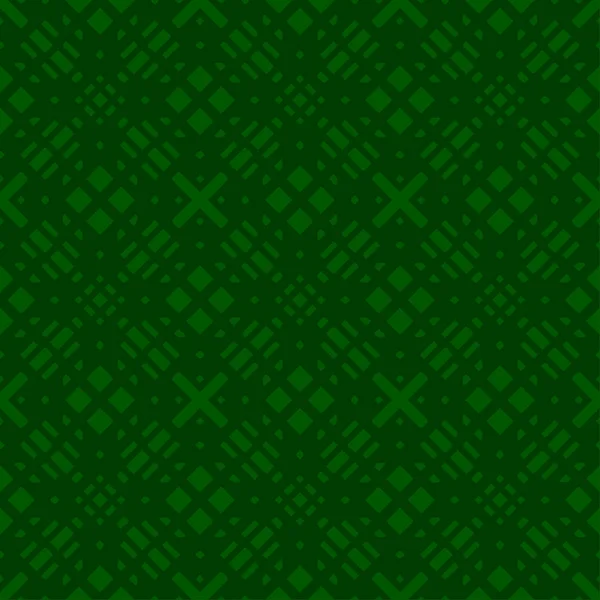 Groene Abstracte Achtergrond Gestreepte Textuur Geometrische Naadloze Patroon Donkere Achtergrond — Stockvector