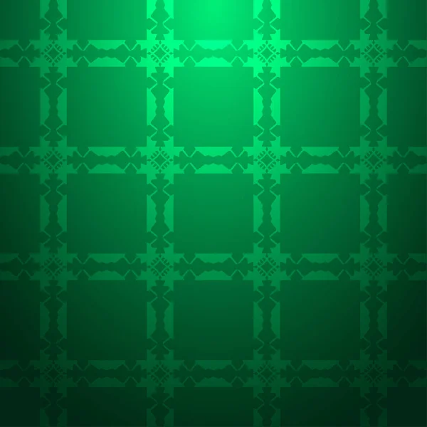 Gradiente Abstracto Verde Rayado Con Textura Geométrica Sin Costura Patrón — Archivo Imágenes Vectoriales