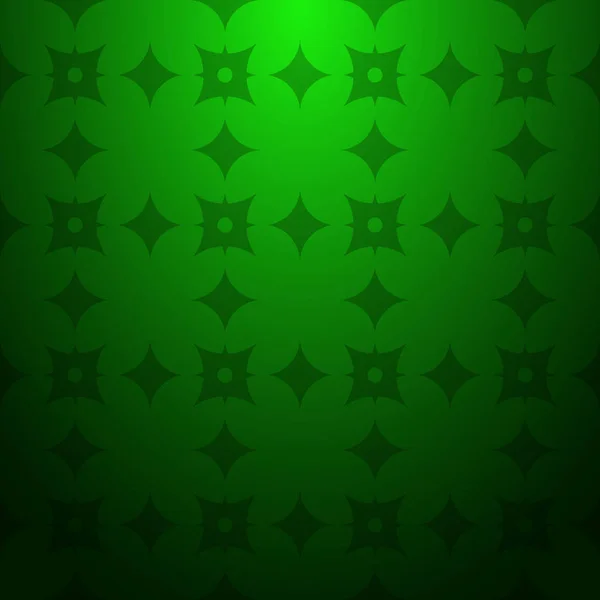 Зеленый Абстрактный Фон Полосатый Текстурированный Геометрический Бесшовный Рисунок Темным Нижним — стоковый вектор