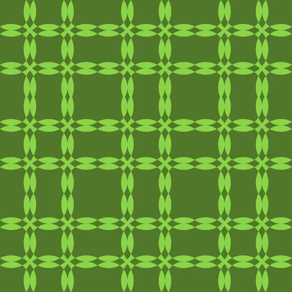 Patrón Abstracto Cal Sobre Fondo Verde Patrón Sin Costuras Geométrico — Vector de stock