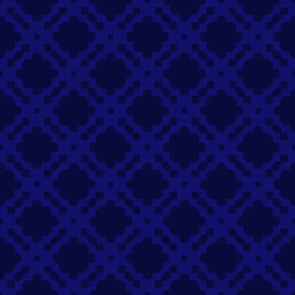 Fondo Abstracto Azul Patrón Geométrico Sin Costuras Con Textura Rayas — Vector de stock