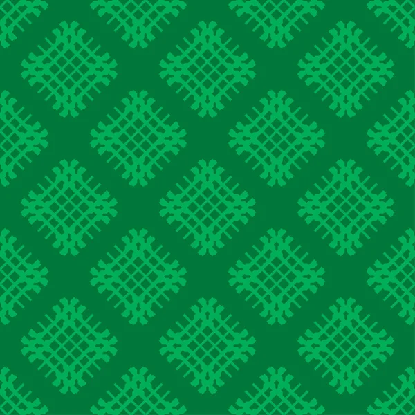 Fondo Abstracto Verde Claro Patrón Geométrico Sin Costuras Con Textura — Archivo Imágenes Vectoriales
