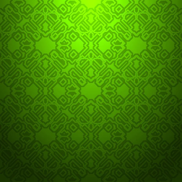 Patrón Abstracto Cal Sobre Fondo Gradiente Verde Patrón Sin Costura — Archivo Imágenes Vectoriales