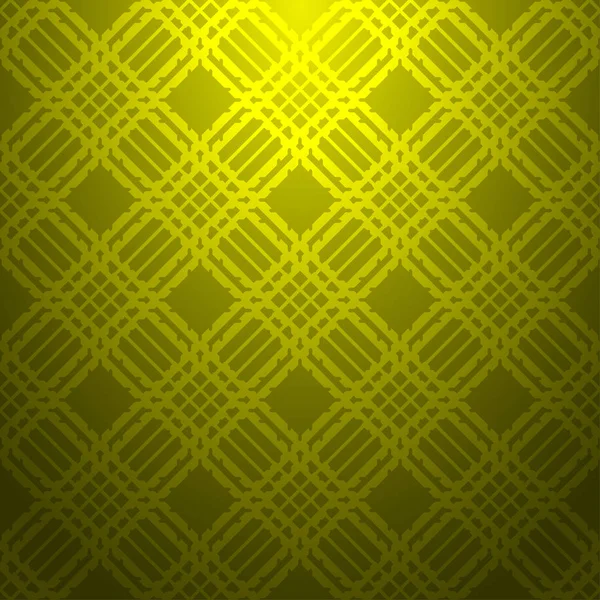 Fond Abstrait Jaune Motif Géométrique Sans Couture Rayé Texturé — Image vectorielle