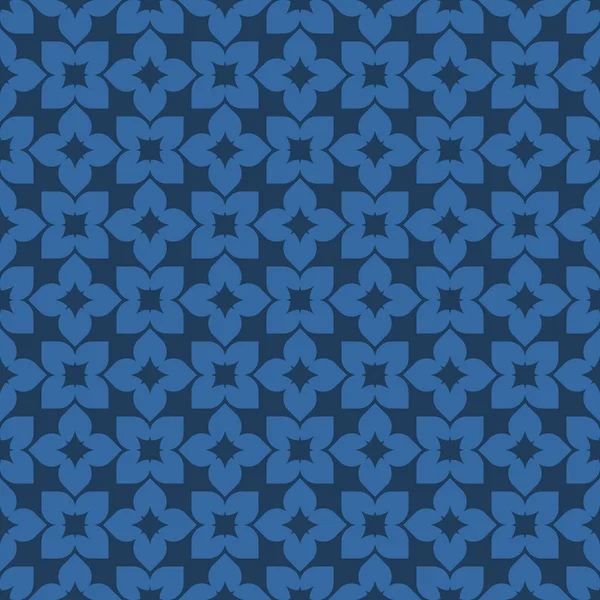 Абстрактный Фон Полосатый Голубой Геометрический Бесшовный Рисунок — стоковый вектор