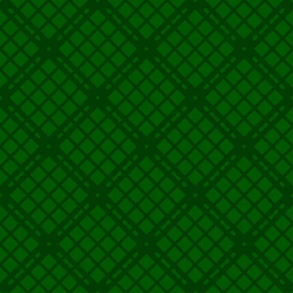 Groene Abstracte Achtergrond Gestreepte Textuur Geometrische Naadloze Patroon Donkere Achtergrond — Stockvector