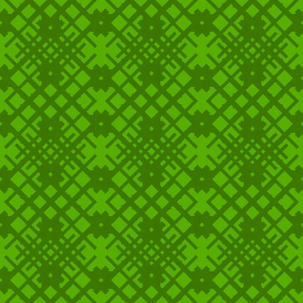 Modèle Abstrait Chaux Sur Fond Vert Motif Géométrique Sans Couture — Image vectorielle