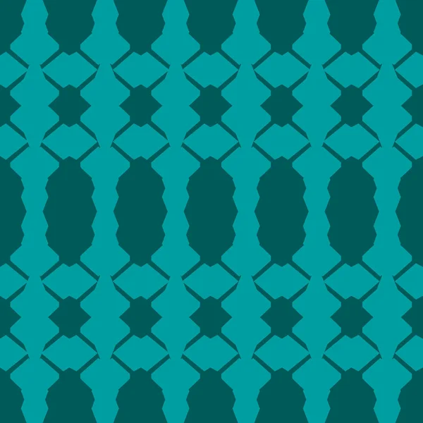 Fond Abstrait Cyan Motif Géométrique Sans Couture Rayé Texturé — Image vectorielle